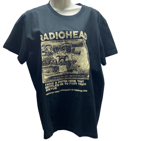 Radiohead Men's Size 2X Graphic Tshirt - Picture 1 of 4